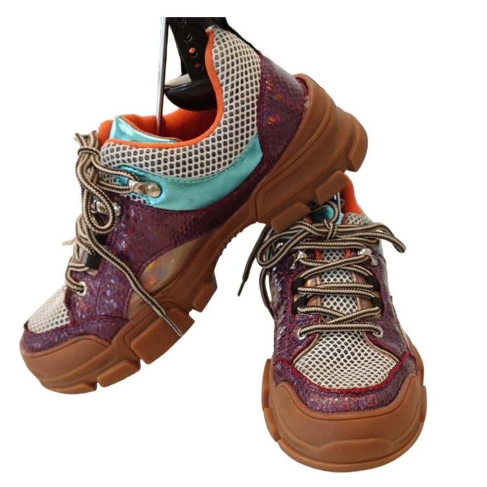 Girls So ME Jarvis Bling Purple and Teal shoes girls size 7